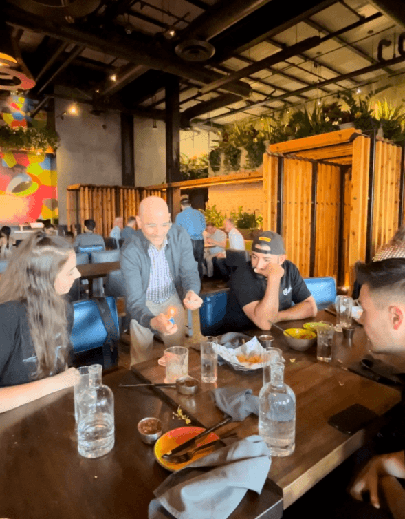 VIP networking experience